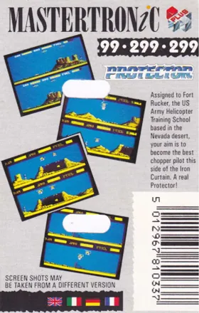 Protector (F) (1986) [Microstrad] box cover back